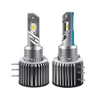 2Pcs Super Bright 30000LM Canbus CSP H15 LED Bulb Car Headlight High Beam DRL Daytime Running Light Auto Lamp 12V 6000K White Bulbs  LEDs  HIDs