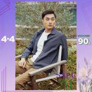 Áo khoác nam cổ đức dáng trẻ trung IVY moda MS 70E2749