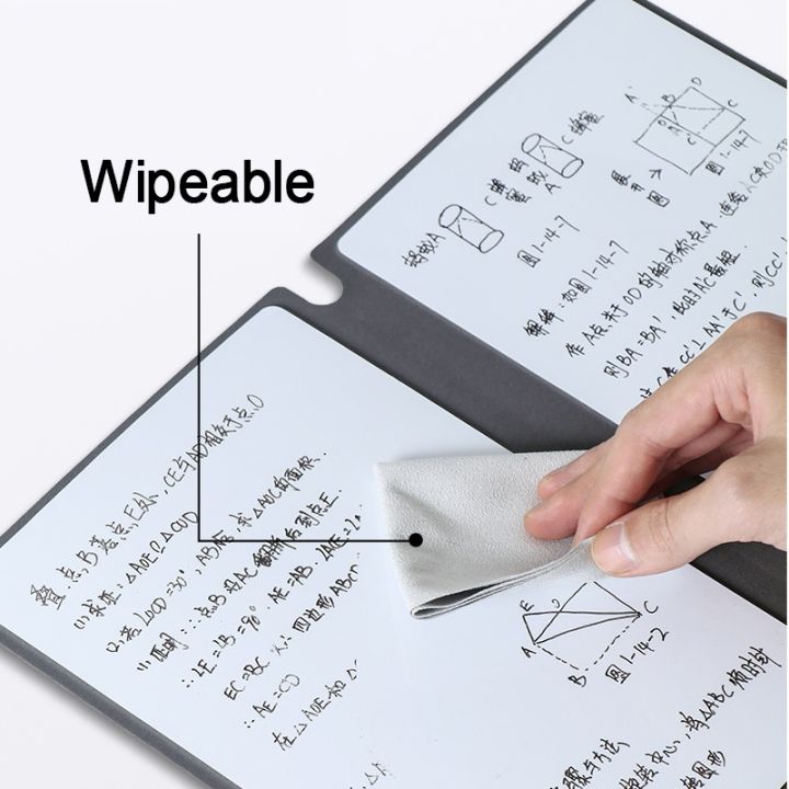 a5-reusable-white-paper-notebook-draft-this-whiteboard-notepad-leather-memorandum-erasable-student-recommendation