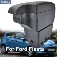 เคสที่เท้าแขนสำหรับ Ford Fiesta 2009 - 2017 New Black Central Store 2010 2012 2014