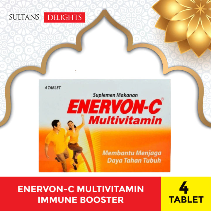 ENERVONC MULTIVITAMIN Immune Booster 4 Tablet/Strip BUY BUNDLE