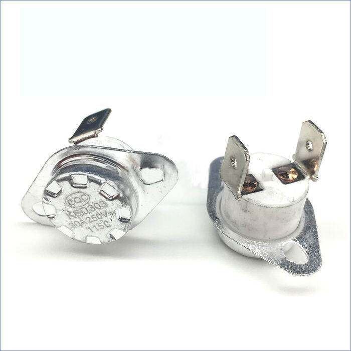 KSD301 Ceramic Thermostat Switch 30A 125 130 145 150 Degree Thermal