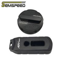 Semspeed Motorcycle Oil Cap Fuel Tank Cover key case cover Set For Honda ADV 150 2019 2020 adv 150