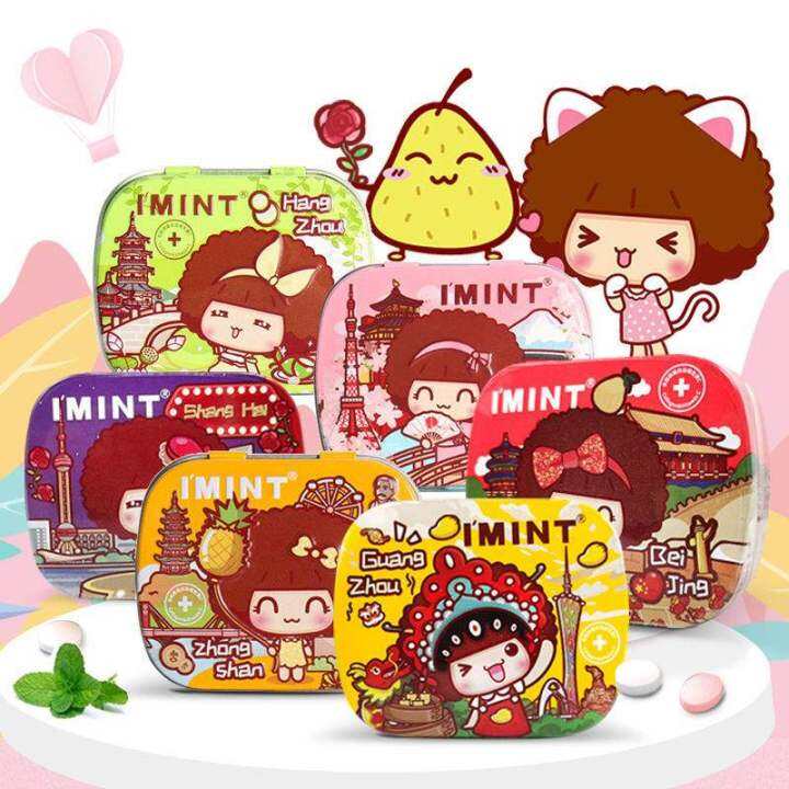 IMINT mousse mousse city sucrosefree mints buccal tablets candy carry