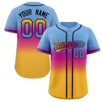 Xzx180305 personalized custom base Jersey clear color creative design baseball