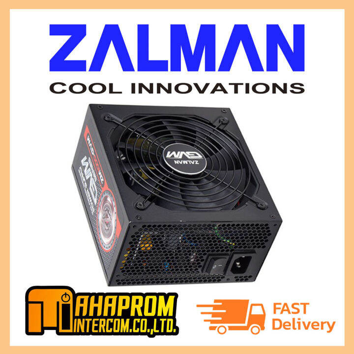POWER SUPPLY (อุปกรณ์จ่ายไฟ) ZALMAN ZM1000-GVM 1000W 80 PLUS Bronze ...