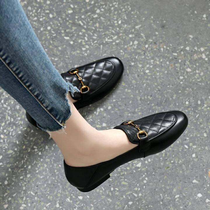 kkj-mall-ladies-high-heel-1cm-high-heel-2022-new-real-soft-leather-soft-sole-loafers-summer-womens-shoes-small-leather-shoes-spring-and-autumn-womens-shoes-office-shoes-flat-shoes