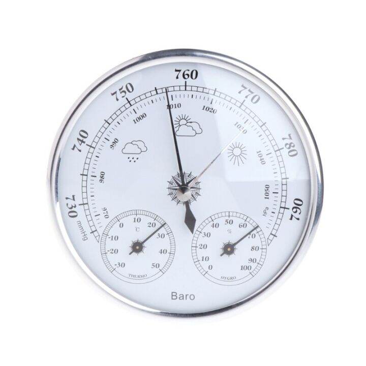 3 In 1 Barometers For The Home Indoor Outdoor Weather Station