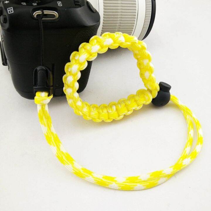 handmade-braided-universal-adjustable-nylon-anti-fall-outdoor-soft-bracelet-rope-wrist-strap-binoculars-camera-accessories