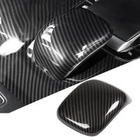 Carbon Fiber Car Center Console Armrest Cover Shell Decoration for Mercedes Benz A Class W177 A180 A200 A220 A250 2019+