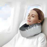 Hot Travel Neck Pillow Travel Neck Cushion หมอนเดินทางรูปตัวยูทนทาน Non-Deformed Airplane Pillow