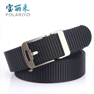 performance sports outdoor belt male button automatic young students smooth leisure nylon belts ■❦