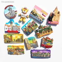 ✺ Czech Cultural Landscape Tourism Commemorative Crafts Painted Magnet Refrigerator Magnet for Fridge Decor