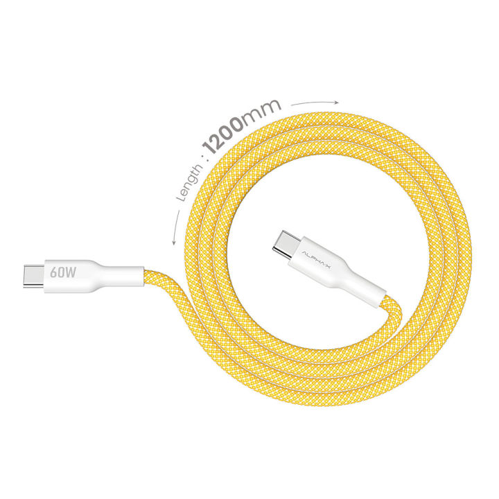 cable-type-c-to-type-c-60w-yellow-alusb-cc2