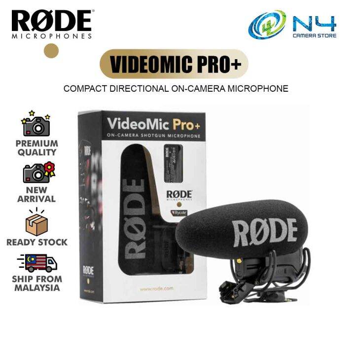 Rode VideoMic Pro Plus Lazada
