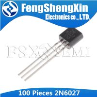 10PCS 2N6027 TO-92 6027 TO92 Transistor  Programmable Unijunction Transistor WATTY Electronics