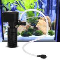 【LZ】✢✠♧  Mini filtro de água do aquário tanque de peixes pulverizador de água baixa bomba de oxigênio plugue da UE 300l h 3w hx 200l 220-240v