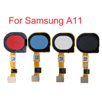 Original ลายนิ้วมือ Touch ID Sensor ปุ่ม Home Flex สำหรับ Samsung Galaxy A11 A115