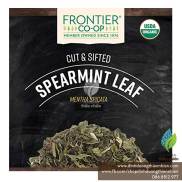 HCMChia Nhỏ 35g Trà Bạc Hà SPEARMINT Hữu Cơ Frontier Organic Cut & Sifted