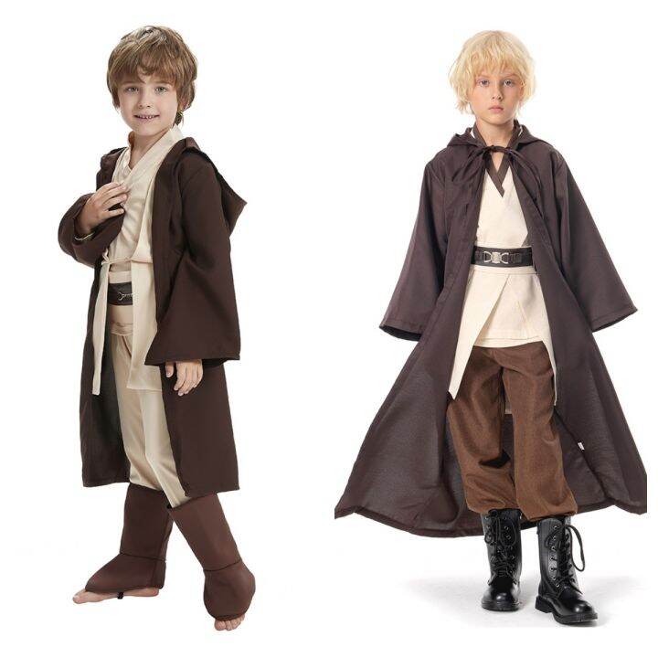 Jedi Robe Child Halloween Cosplay Costume Lazada.co.th