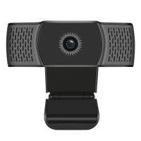 Computer Camera, Built-in Microphone, Driver-Free 180° Free-Rotating Camera Suitable for Meetings