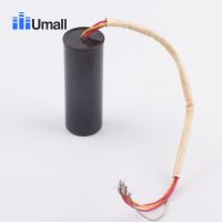 Holiday Discounts Running Motor Start Capacitor With Four Wires 12+6Uf 450V 50 60Hz Explosion Proof Compressor Start Electric Machine Repair Parts