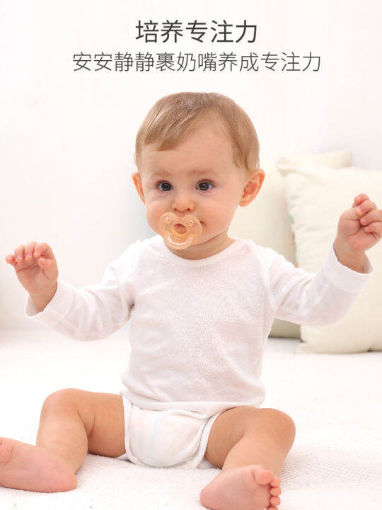 Tommom care all silicone baby pacifier super soft imitation breast milk