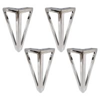 4PCS Replacement Metal Furniture Feet Triangle Furniture Feet for Chairs Cupboard and Sofa Other Furniture Legs