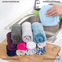 【prosperone】Strong Absorbent Soft Scouring Pad Kitchen Cleaning Dish Towe