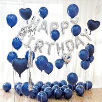 Noble Dark Blue Balloons Garlands Balloon Arch for Birthday Baby Shower Anniversary Party Decor