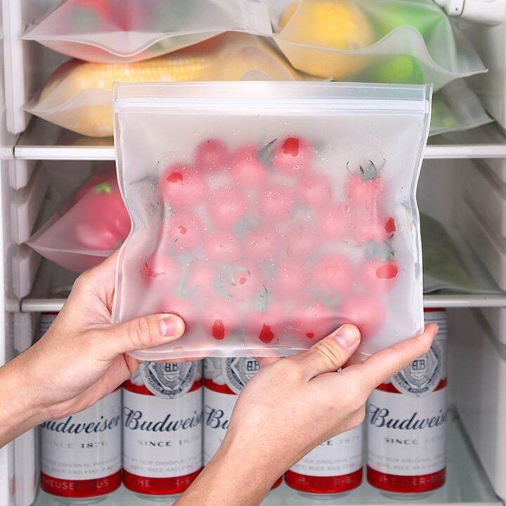 North Moon Reusable Food Storage Bags 27*28 Freezer Bag Leakproof Bags