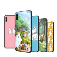 Black เคสโทรศัพท์ Compatible หรับ iPhone G22 13 G41 G52 14 12 G42 G1000 Moto G71 G31 Max Pro Mini Plus ปก SC-110 Moomin