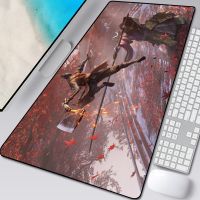 Sekiro Shadows Die Twice Wolf Beautiful Mouse Pad Desk Pad Lovely Anime Mouse Pad HD Print Computer Gamer Locking Edge Mouse Mat