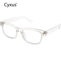 Cyxus Blue Light Blocking แว่นตาเลนส์ใส Anti UV แว่นคอมพิวเตอร์สำหรับ Unisex (ผู้หญิง/ผู้ชาย) 8084T34