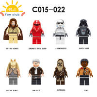 HowarBessi ชุดสตาร์วอร์ส Minifigures บล็อกตัวต่อเด็กการศึกษาประกอบของเล่น