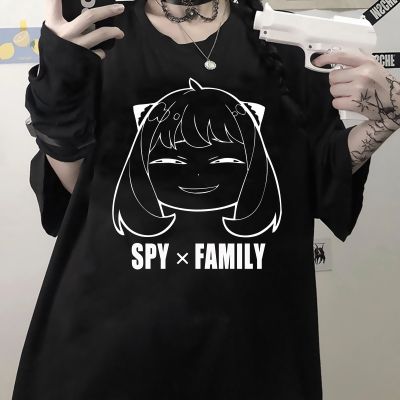 Japanese Anime Spy X Family T Shirt Men Kawaii Cartoon Clothes Hop Summer Styles Tshirt Graphic Tees T 100% Cotton