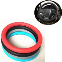 Car styling Hot silicone car steering wheel cover For Peugeot RCZ 206 207 208 301 307 308 406 407 408 508 2008 3008 4008-6008 Steering Wheels Accessor