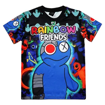 Roblox T-shirt for Kids Boys Game Cartoon Printed Sandbox Shirts