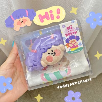 👧🏼today พวงกุญแจตุ๊กตา berry keychain doll☂️✨