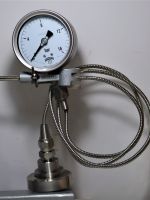 (UIM-Shop) Pressure Gauge SS316 4",  Female SMS1.5 , 0-6 bar (Model PFP40TSA3BB16S+D46-1.6M)