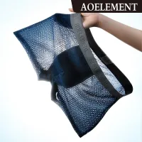 AOELEMENT Cueca masculina นุ่มเซ็กซี่นักมวยบุรุษนักมวย boxer shorts บุรุษผ้าไหมน้ำแข็งนักมวยตาข่าย 114