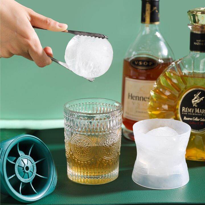 Solid Home Silicone Spherical Ice Cube Mould Whiskey Ice Ball Maker