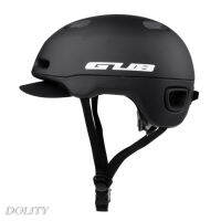 ( Dolity ) Gub City Pro หมวกกันน็อคสําหรับ Unisex สีส้มเหมาะกับการขี่รถจักรยานสามารถปรับได้