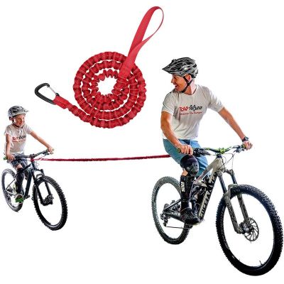 【LZ】 Bicycle Elastic Leash Belt Nylon Traction Rope Parent-Child MTB Bike Towing Rope Kid Ebike Safety Equipment Outdoor Tool