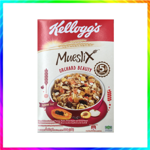 (1 Free 1) Kellogg's Mueslix Breakfast Cereal 375g:Orchard Beauty ...