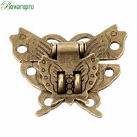 【YF】 Bowarepro-Antique Hasp Trava para Jóias Caixa De Madeira Fivela Do Gabinete Lock Design Mobiliário Hardware 39x45mm 2pcs