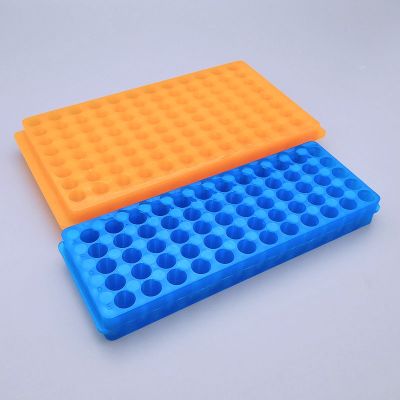 【CW】 1pcs Lab Plastic Double-sided Centrifuge Tube Rack with 24/32/60/80/96holes 0.5/1.5/2ml PCR /EP Shelf