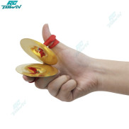 RCTOWN,2023.09New 2 Pcs Musical Instrumen Belly Dance Brass Finger Cymbals