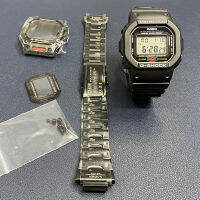 5600/5035มม. สายนาฬิกาสำหรับ Casio G-SHOCK DW5600ดัดแปลง Mecha สายนาฬิกาสแตนเลสนาฬิกาผู้ชายอุปกรณ์เสริม