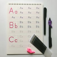 【big-discount】 1 Pcs เด็กตัวอักษร ABC Groove Copybook ภาษาอังกฤษ26ตัวอักษรหนังสือออกกำลังกายเด็กอนุบาล Pre-School เขียนข้อความ